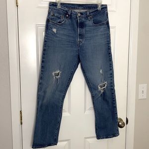 Levi’s button fly 501